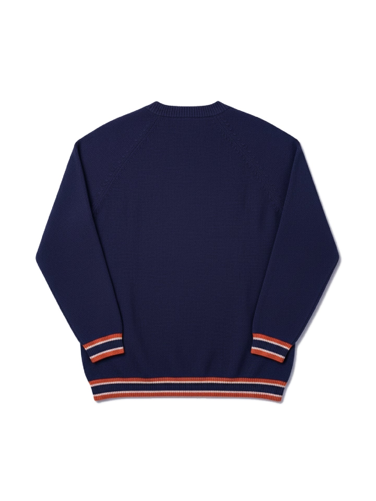 Neighborhood Navy Collarless Cardigan