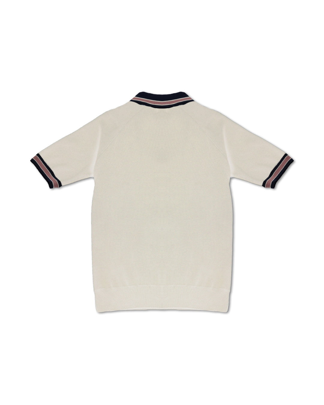 Neighborhood White Half-Zip (SS)