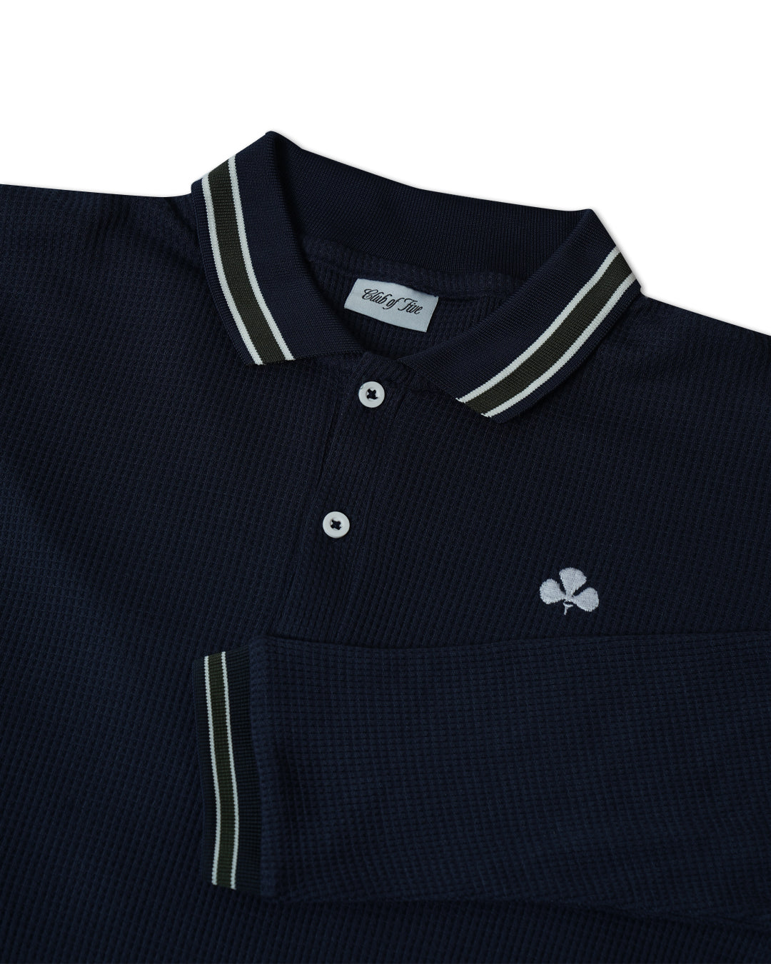 Club of Five Navy Polo Shirt (LS)