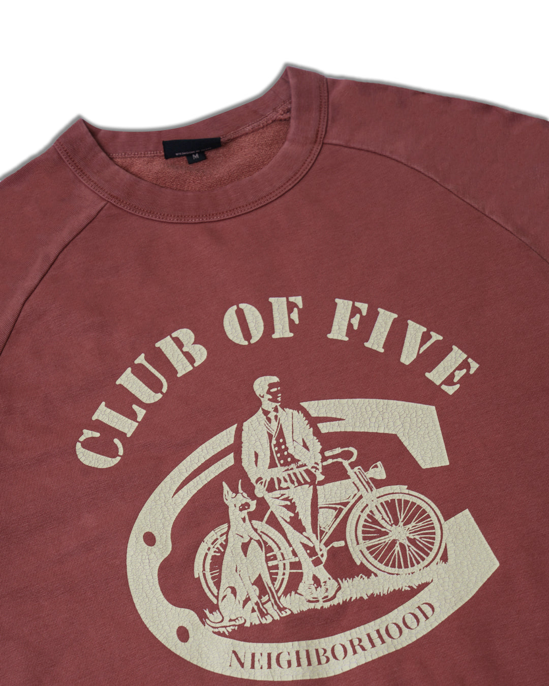 Neighborhood Red Raglan Dober T-shirt