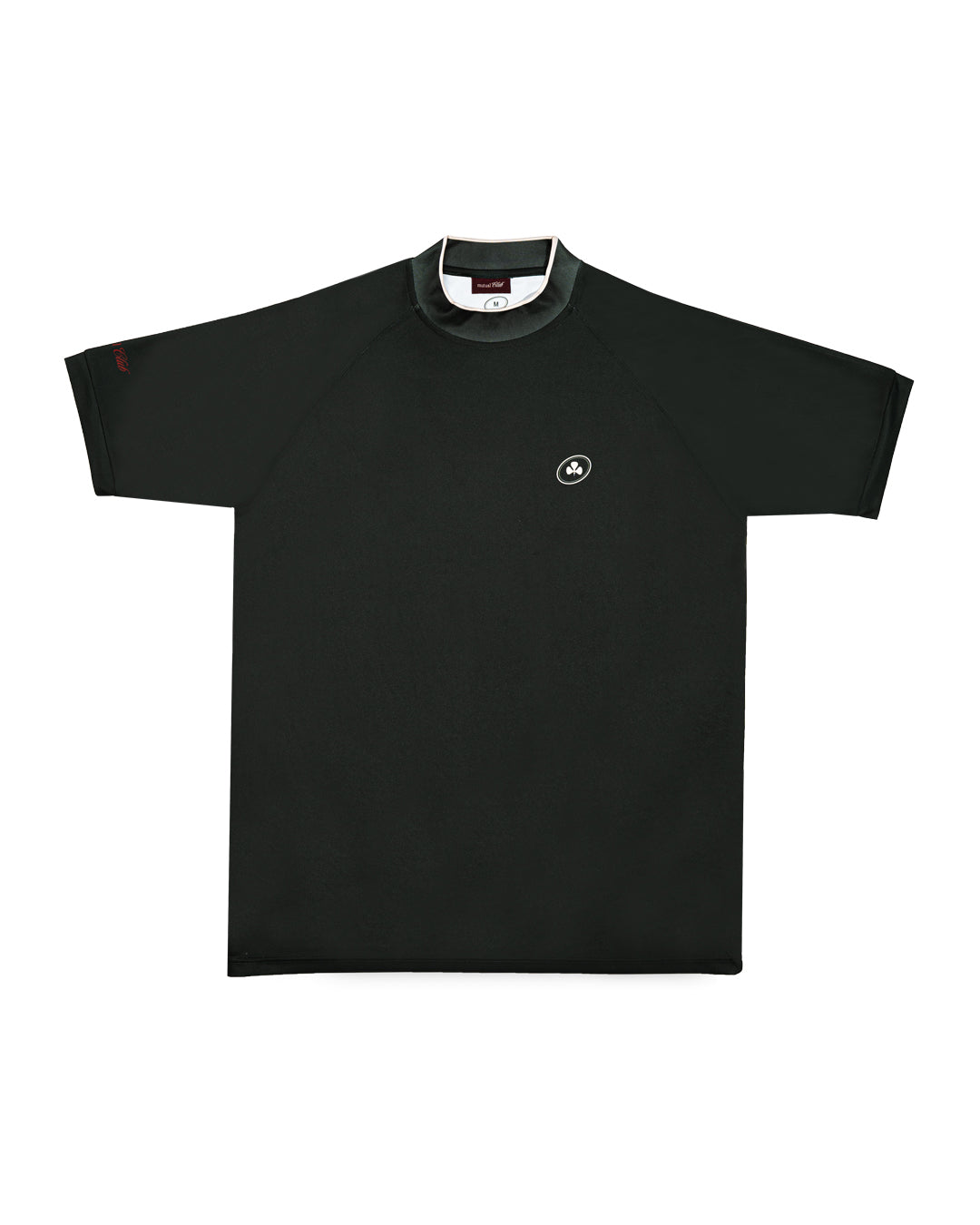Mutual Club Green Mock Neck T-shirt