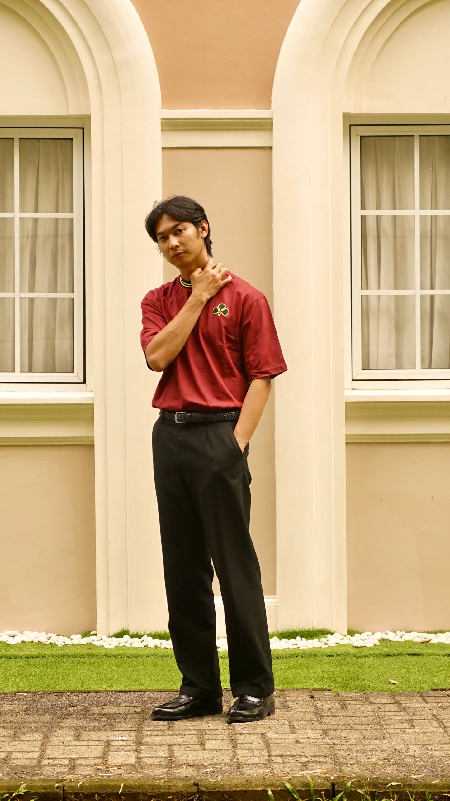 Club of Five Maroon T-Shirt