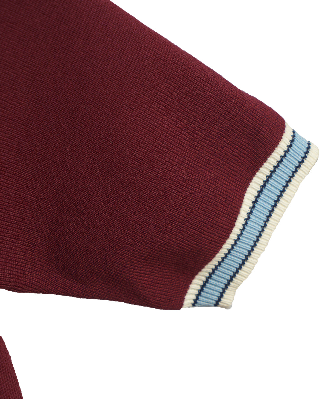 Club of Five Maroon Half-Zip (SS)
