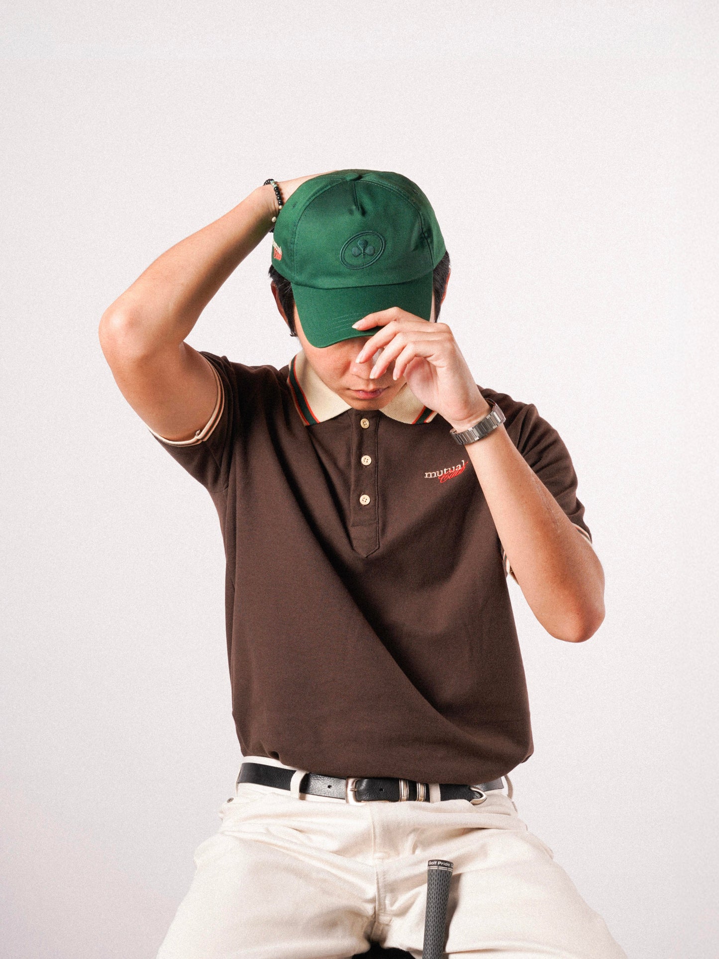 Mutual Club Green Golf Cap