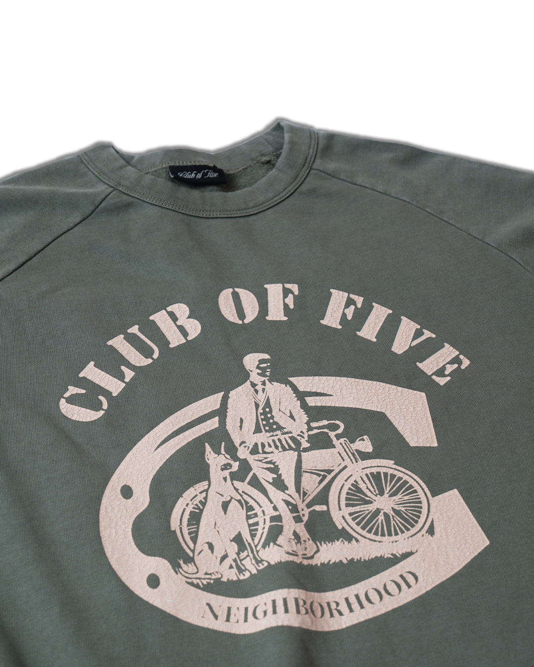 Neighborhood Green Raglan Dober T-shirt 