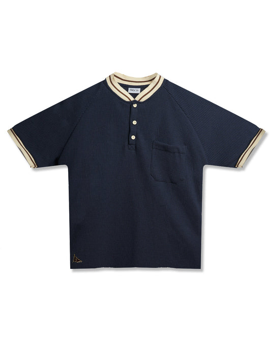 Neighborhood Navy Henley Tee