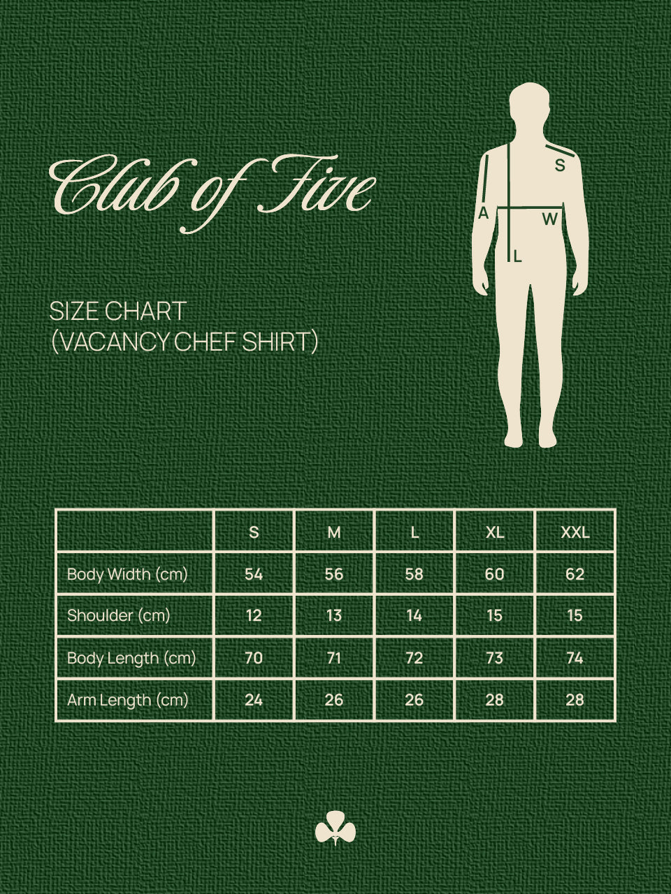 Vacancy Stripe Chef Shirt