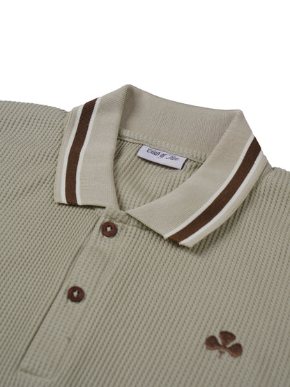 Light Green Polo Shirt (LS) - Club of Five