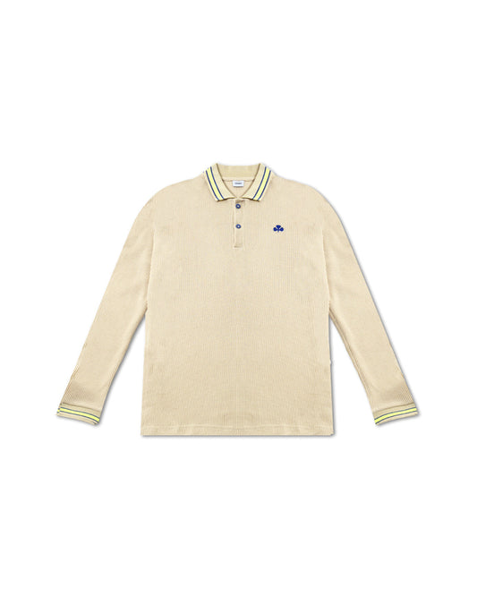 Club of Five Oat Polo Shirt (LS)