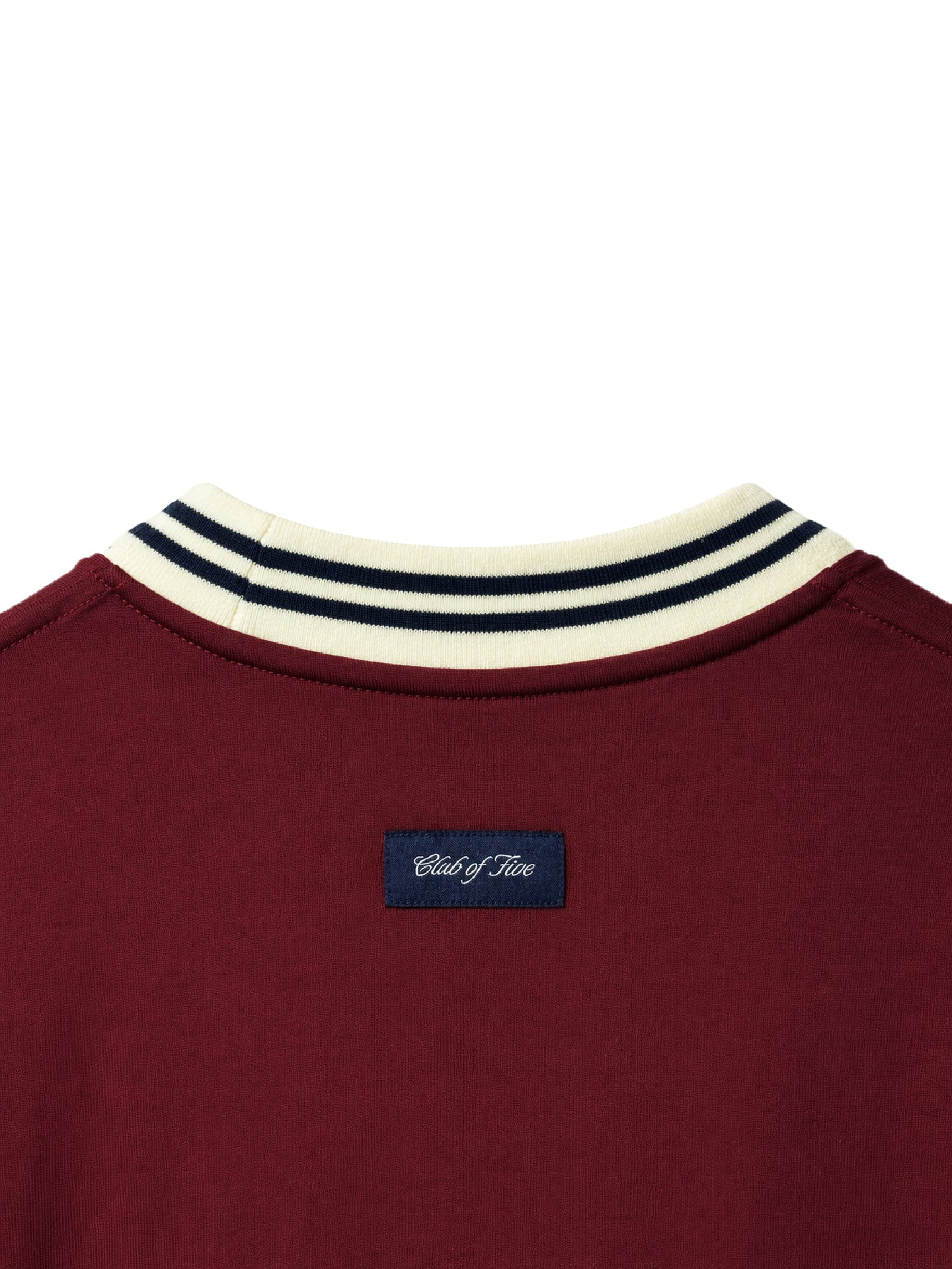 Club of Five Maroon T-Shirt (LS)