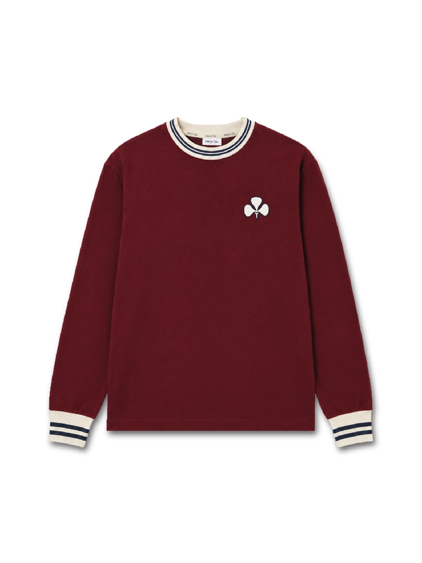 Club of Five Maroon T-Shirt (LS)