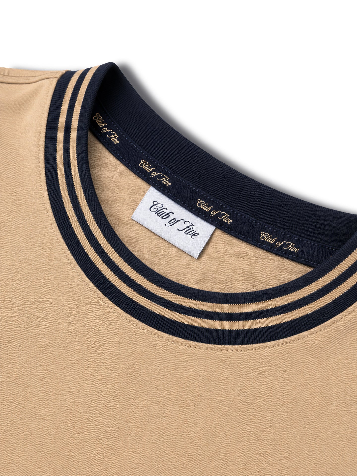 Beige T-Shirt - Club of Five
