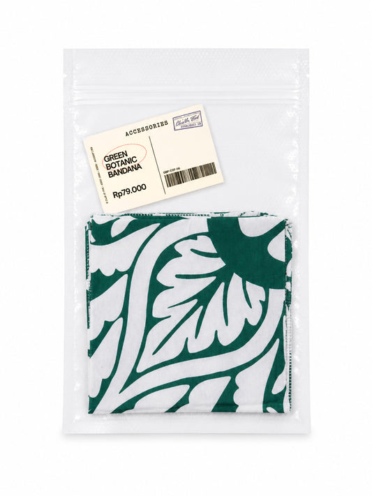 Club of Five Green Botanic Bandana