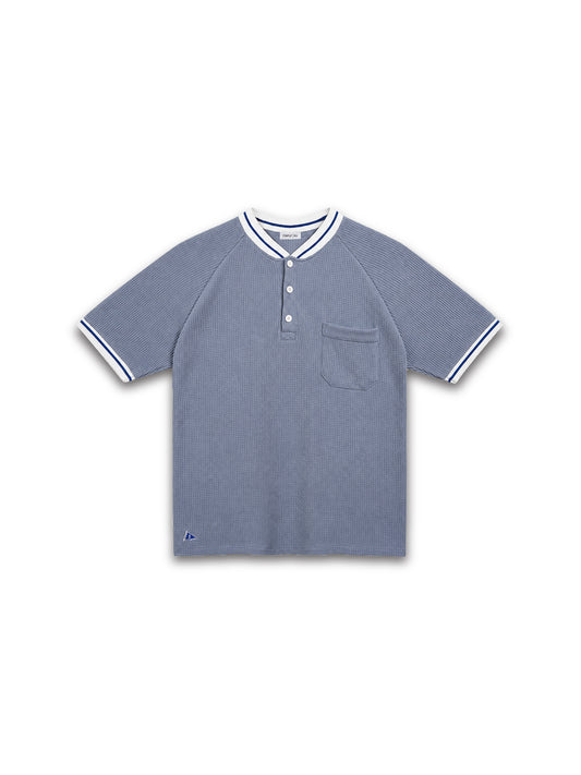Neighborhood Light Blue Henley Tee