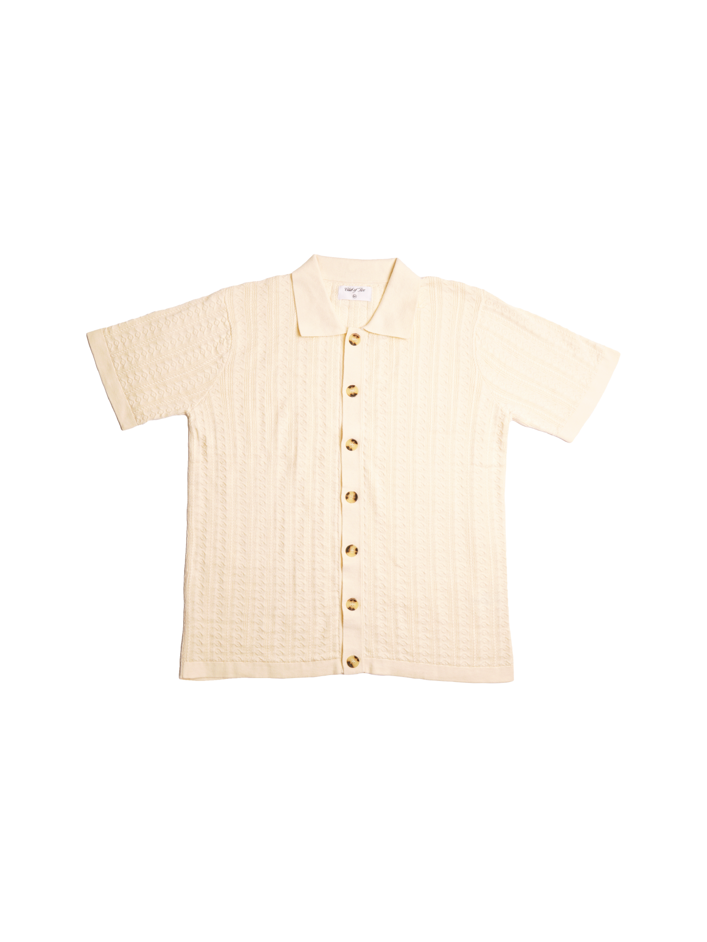 Cabin White Knitted Shirt