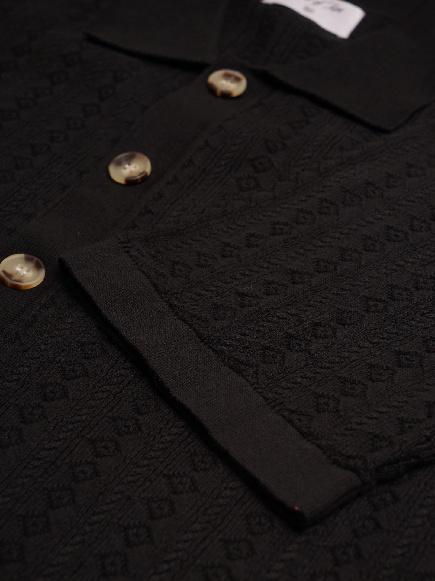 Cabin Black Knitted Shirt