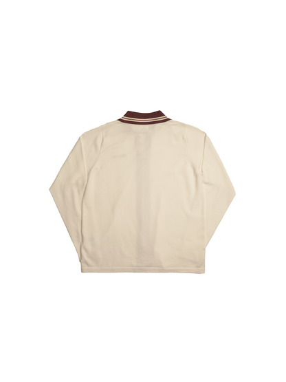 Cabin White Full-Zip Sweater