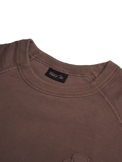 Cabin Brown Raglan T-Shirt