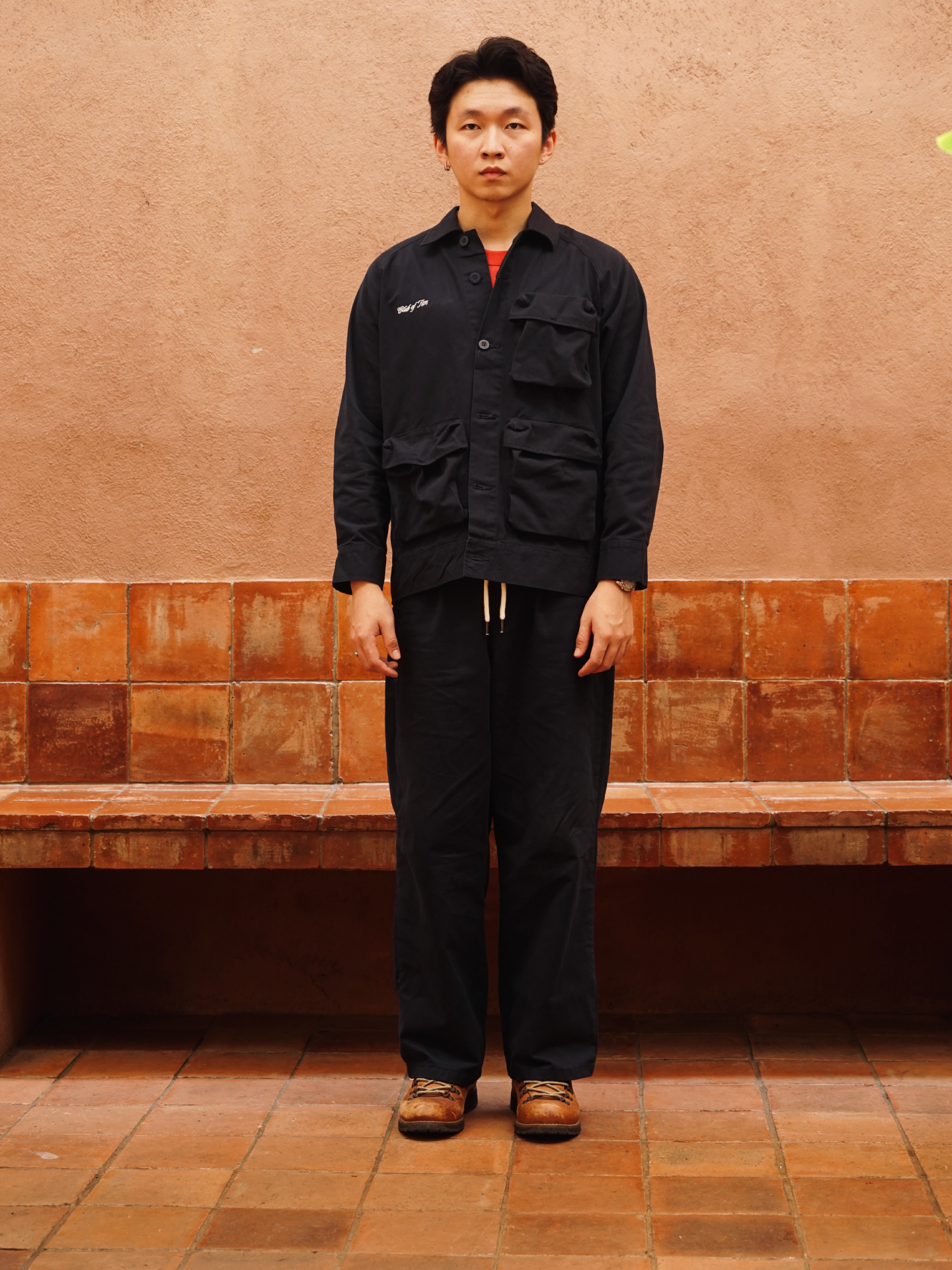 Cabin Navy Trousers