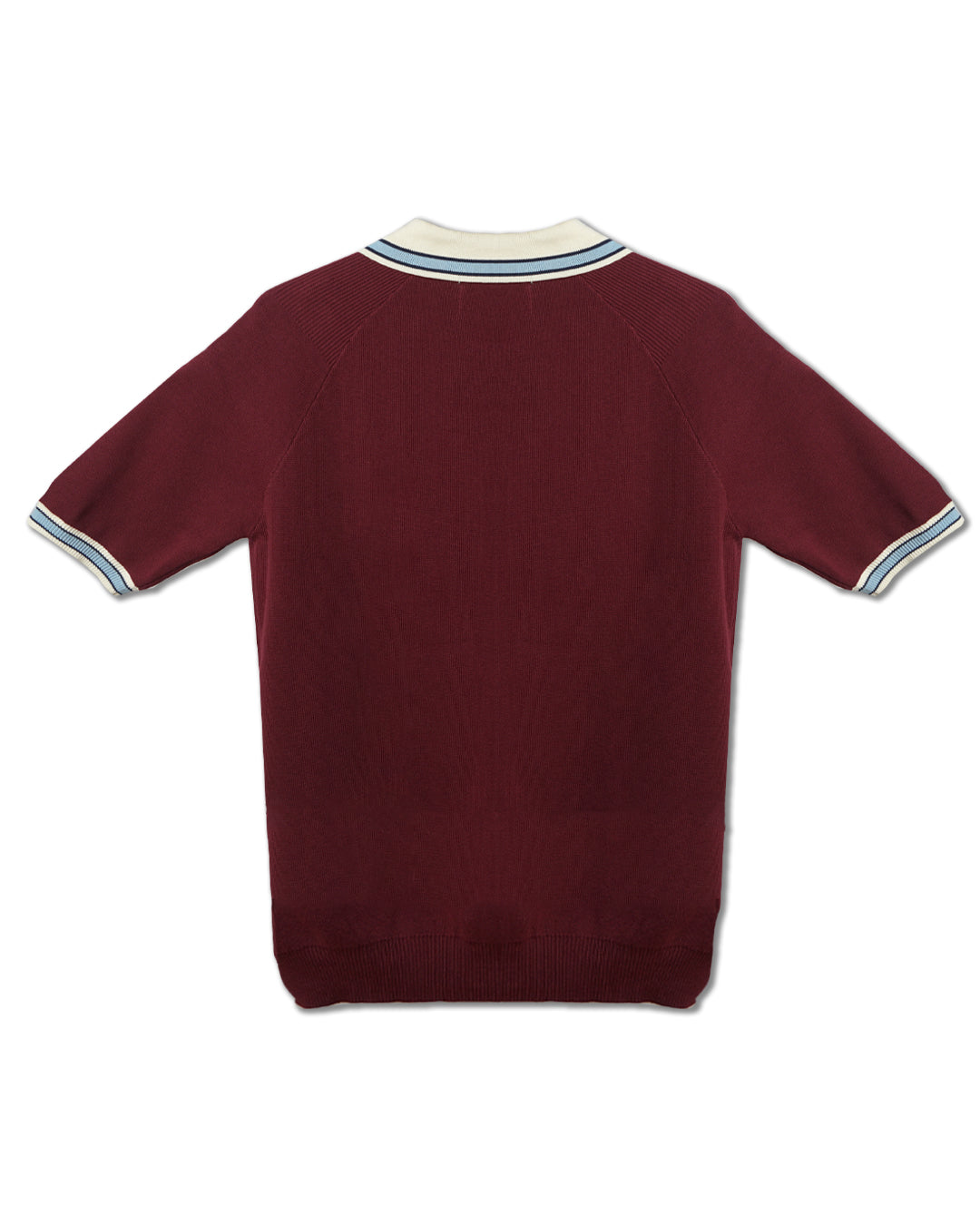 Club of Five Maroon Half-Zip (SS)