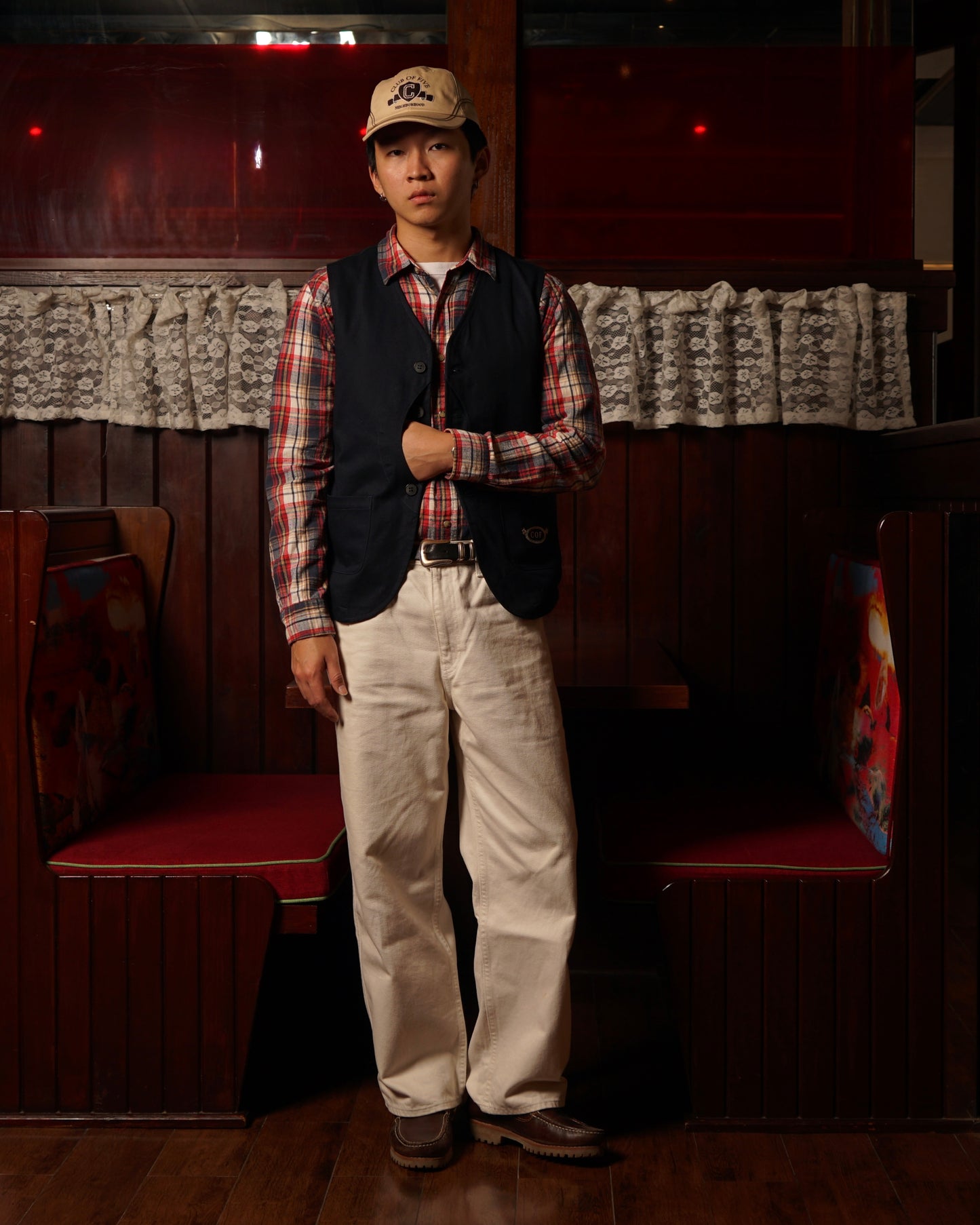 Neighborhood Navy Vest