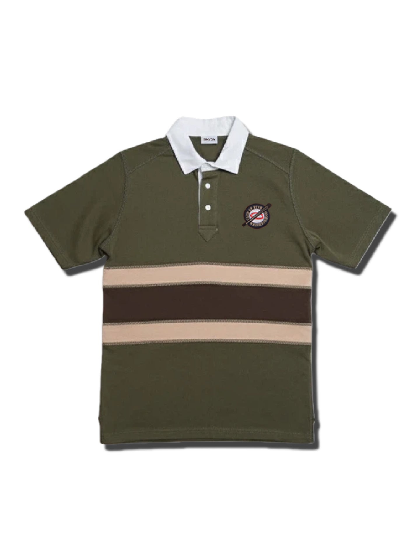Neighborhood Military Green Rugby Shirt
