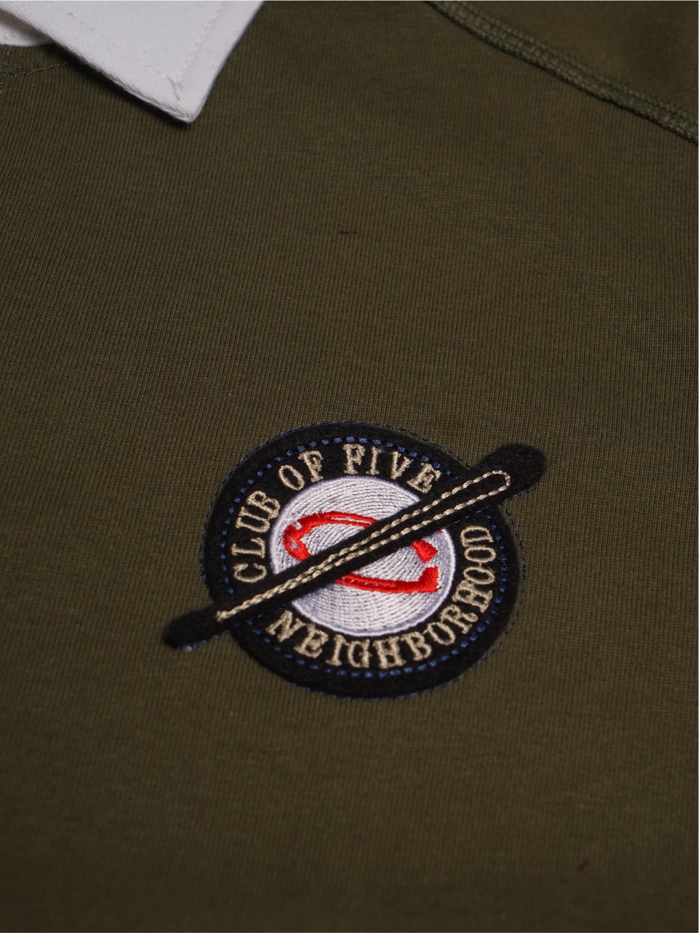 Neighborhood Military Green Rugby Shirt