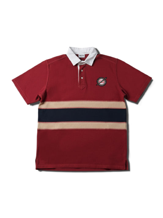 Neigborhood Classic Red Rugby Shirt