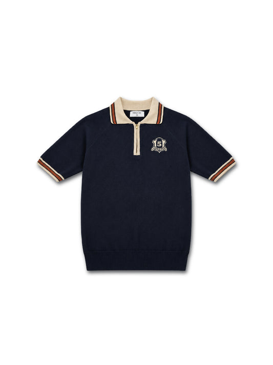 Neighborhood Navy Half-Zip (SS)
