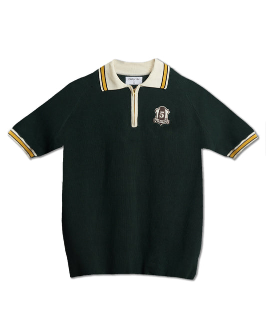 Club of Five Green Half-Zip (SS)