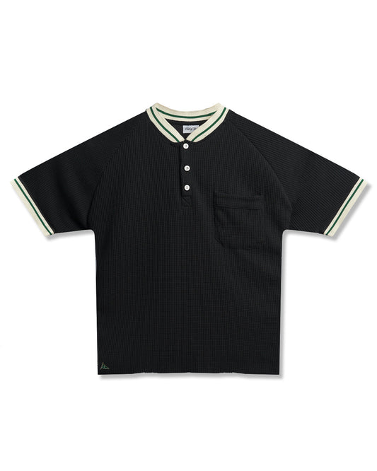 Neighborhood Black Henley Tee
