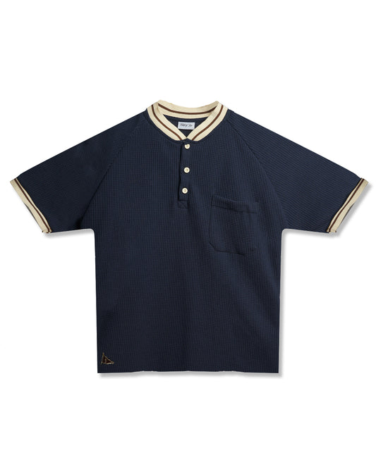 Neighborhood Navy Henley Tee