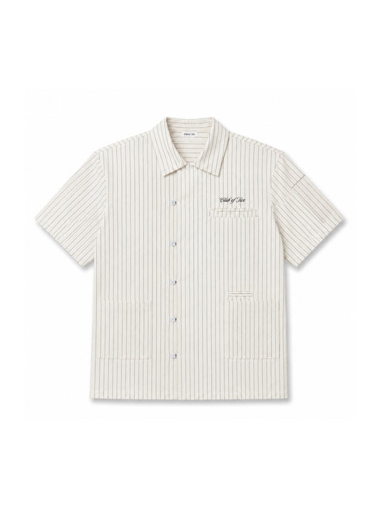 Vacancy Stripe Chef Shirt