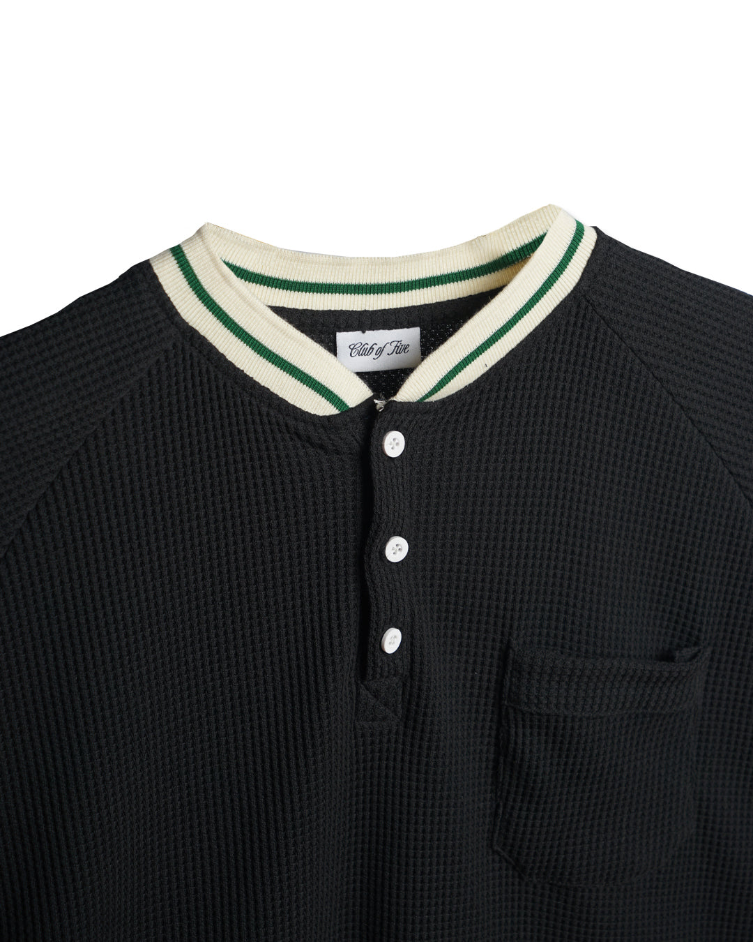 Neighborhood Black Henley Tee