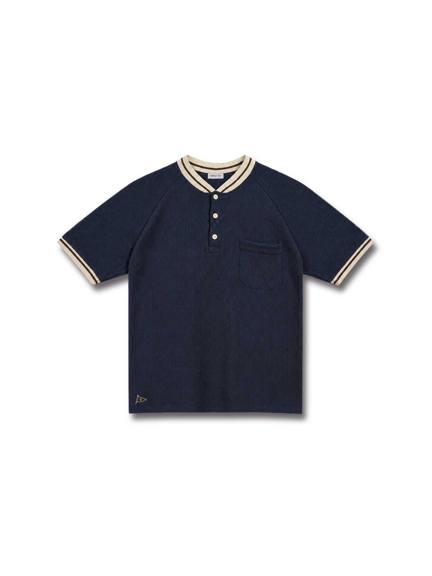 Neighborhood Navy Henley Tee