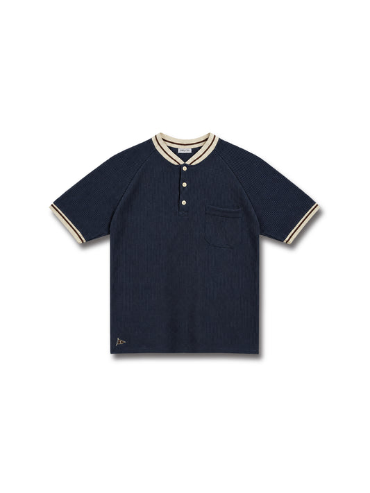 Neighborhood Navy Henley Tee