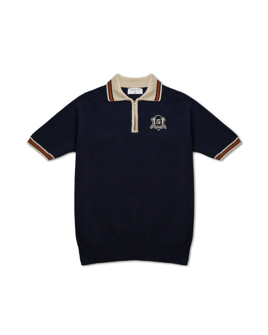 Neighborhood Navy Half-Zip (SS)