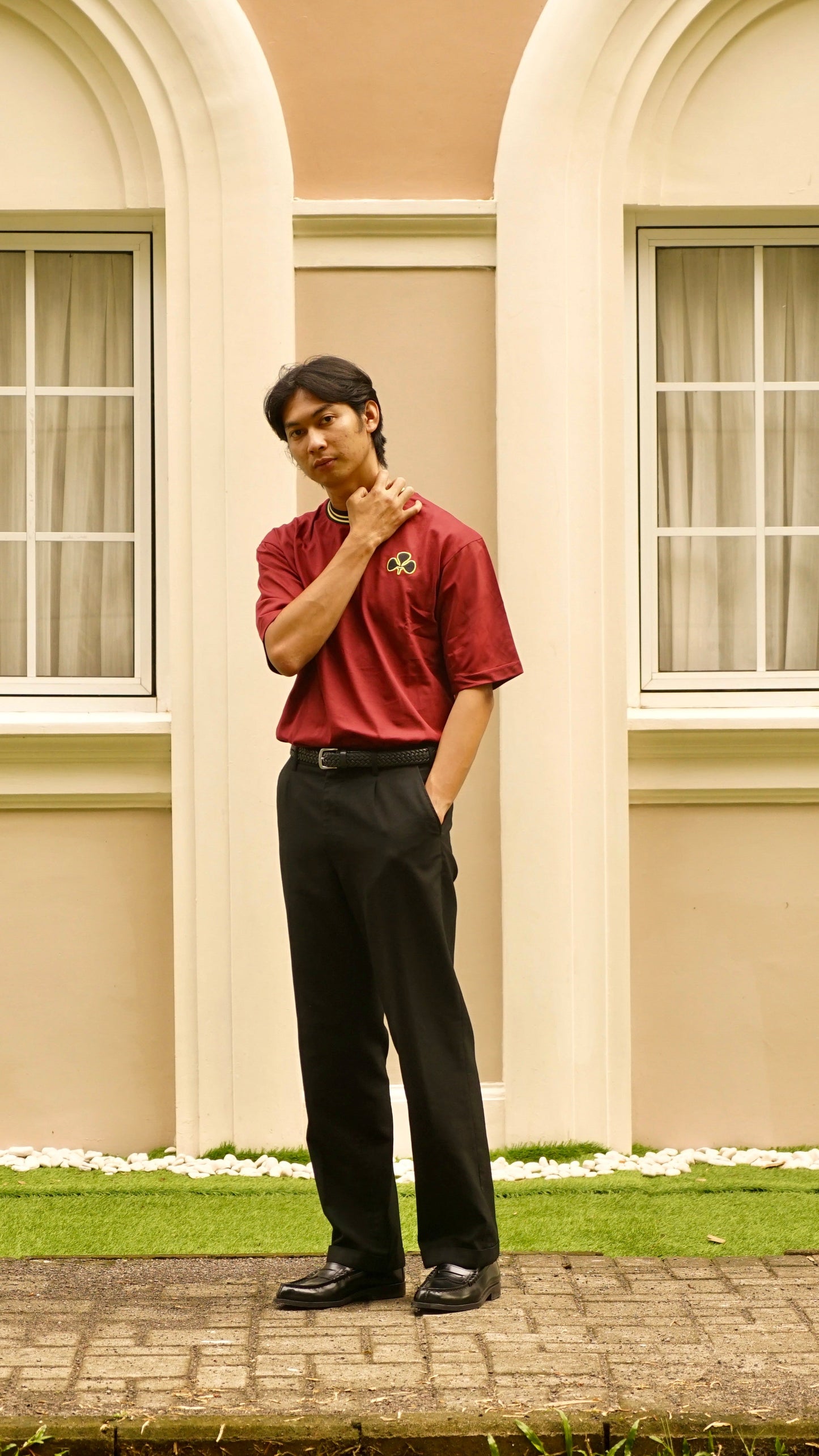 Club of Five Maroon T-Shirt